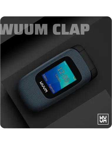Teléfono con tapa: WUUM CLAP Titanium 2G Dual SIM