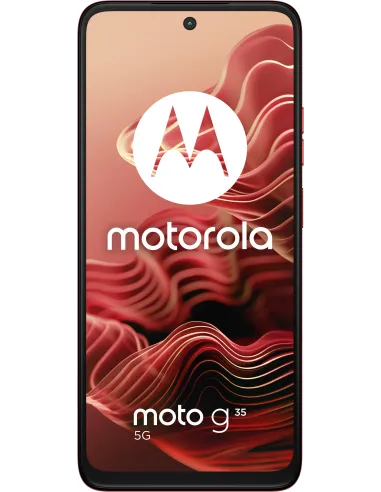 Móvil: Motorola moto g35 5G 8/256GB Guava Red