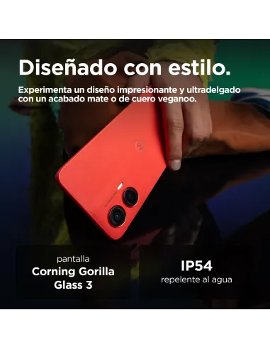 Móvil: Motorola moto g35 5G 8/256GB Guava Red