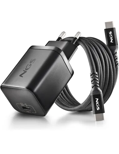 NGS BUD 65W-AS GaN USB-C 8 conectores DC 1,5 m Compatible Asus