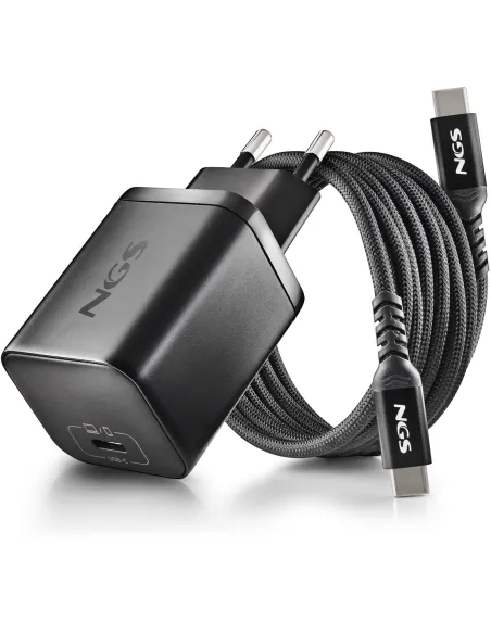 NGS BUD 65W-AS GaN USB-C 8 conectores DC 1,5 m Compatible Asus