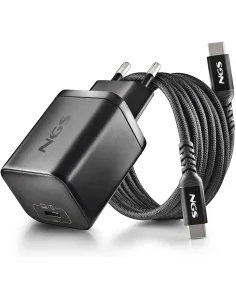 NGS BUD 65W-H GaN USB-C 8 conectores DC 1,5 m Compatible HP-AAOACR0311