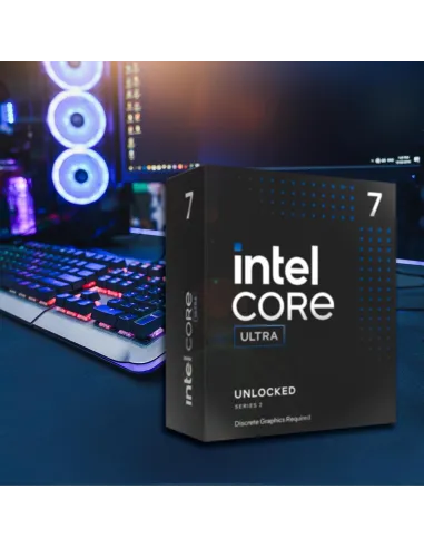 Procesador LGA1851: Intel Core Ultra 7 265KF 5.2 GHz (Tray)