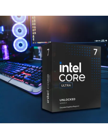 Procesador LGA1851: Intel Core Ultra 7 265KF 5.2 GHz (Tray)