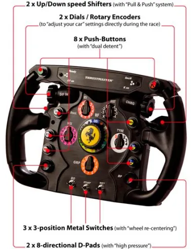 Mandos y volantes: Thrustmaster Ferrari F1 Wheel Add-On