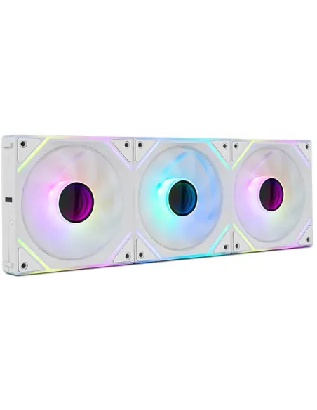 NOX Hummer PRO LINK ARGB Blanca Magnetic Fan Kit 3 Unidades