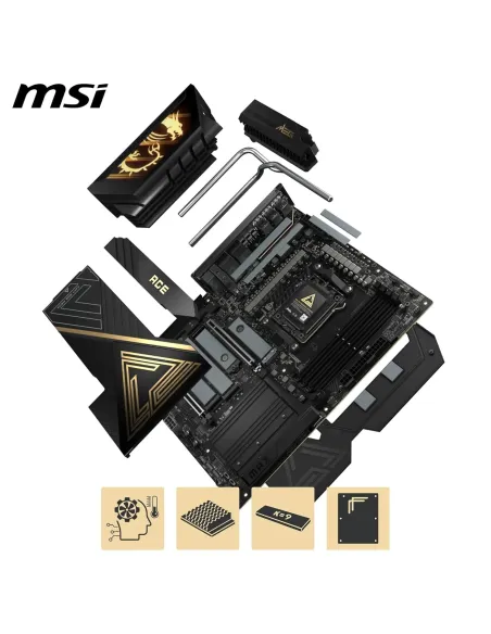Placa base: MSI MEG X870E ACE MAX ATX AM5 X870E