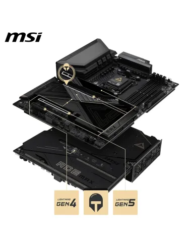 Placa base: MSI MEG X870E ACE MAX ATX AM5 X870E