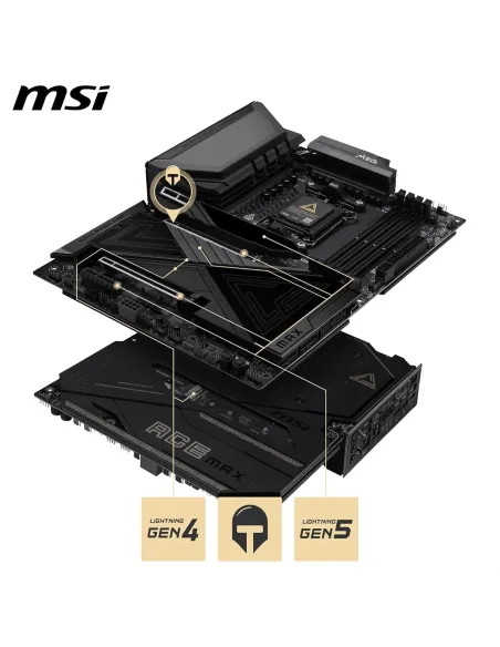 Placa base: MSI MEG X870E ACE MAX ATX AM5 X870E