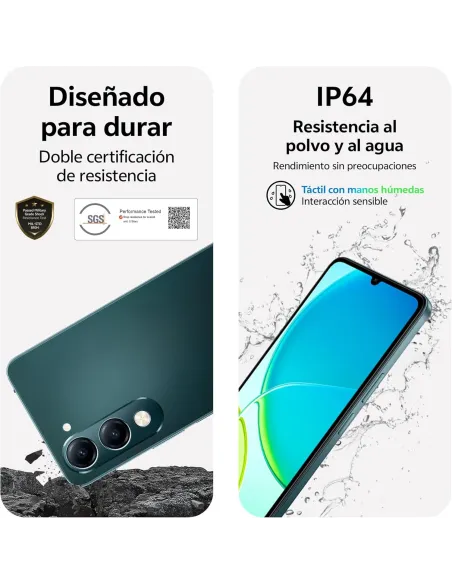 Móvil: Vivo Y29s 5G 6GB/256GB Plata Libre