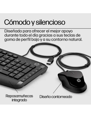 Combo: HP Pavilion Teclado y ratón 200 USB