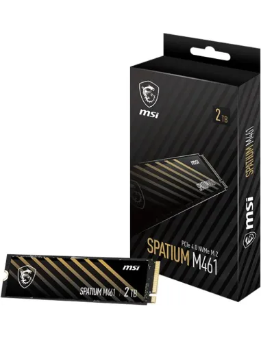 MSI SPATIUM M461 2TB Disco SSD Gen4 M.2 NVMe (5000/3200MB/s)