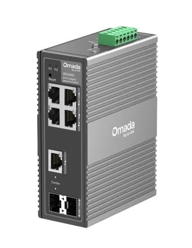 TP-Link IES206G Switch industrial Gigabit gestionable 6 puertos Gigabit