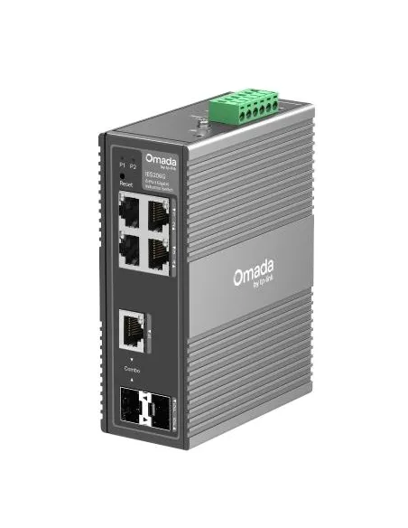 TP-Link IES206G Switch industrial Gigabit gestionable 6 puertos Gigabit