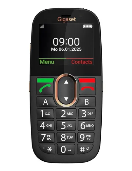 Gigaset GL695 Negro 4G VoLTE con botón SOS