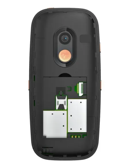 Móvil Gigaset GL695 Negro 4G VoLTE con botón SOS