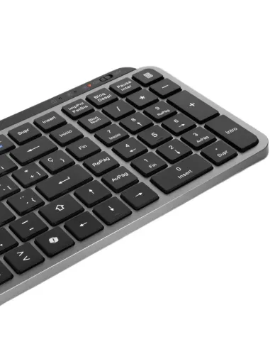 Teclado inalámbrico: Mars Gaming MK-SILENKEYS Negro USB-C