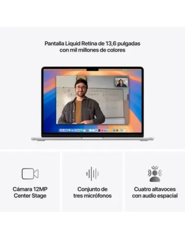 Apple MacBook Air 13,6" (M4) 16GB/256GB Plata