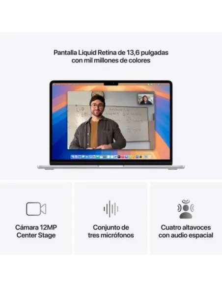 Apple MacBook Air 13,6" (M4) 16GB/256GB Plata