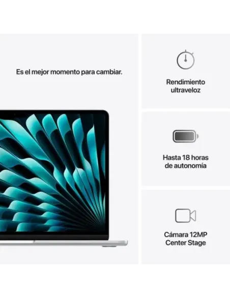 Apple MacBook Air 13,6" (M4) 16GB/256GB Plata