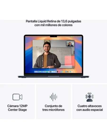 Apple MacBook Air 15.3" (M4) 16GB/256GB Blanco Estrella