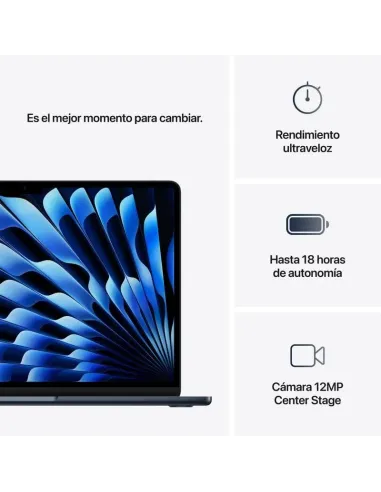 Apple MacBook Air 15.3" (M4) 16GB/256GB Blanco Estrella