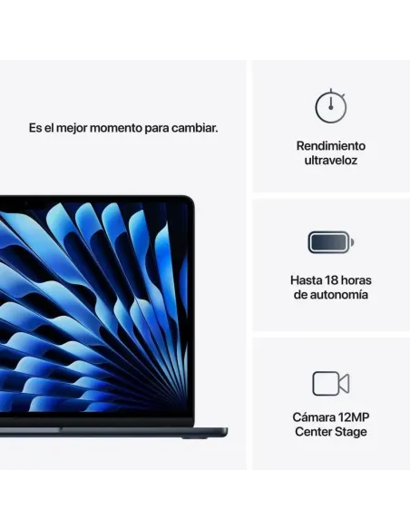 Apple MacBook Air 15.3" (M4) 16GB/256GB Blanco Estrella
