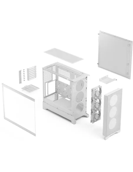 Caja ATX Fractal Design Pop 2 Air White TG RGB Blanca