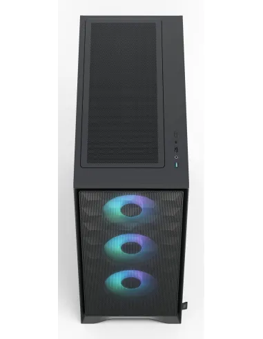 Caja ATX Fractal Pop 2 Air Black TG RGB, airflow