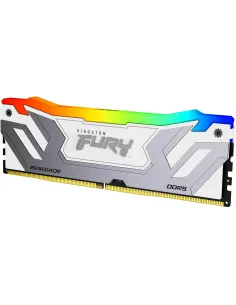 Kingston FURY Renegade RGB DDR5 24GB (1×24GB) 8400MT/s CL40 CUDIMM Intel XMP 3.0 Blanco (KF584CU40RWA-24)-1399582