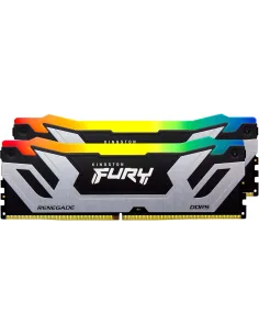 Kingston FURY Renegade RGB DDR5 48GB (2x24GB) 8400MT/s CL40 Plata Intel XMP 3.0 (KF584CU40RSAK2-48)-1399581