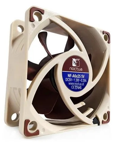 Ventilador 60 mm Noctua NF-A6x25 5V para NAS