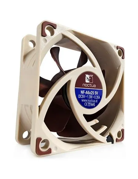 Ventilador 60 mm Noctua NF-A6x25 5V para NAS