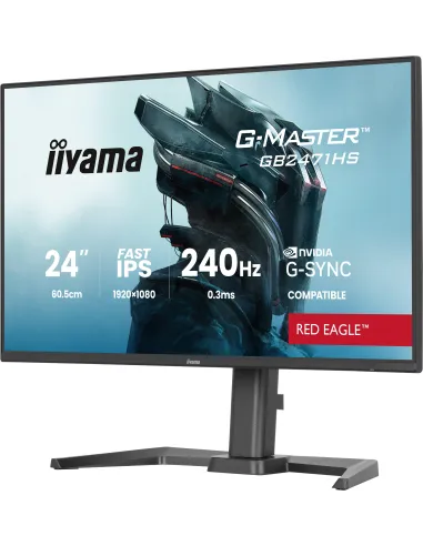 Monitor: iiyama G-MASTER GB2471HS-B1 para FPS