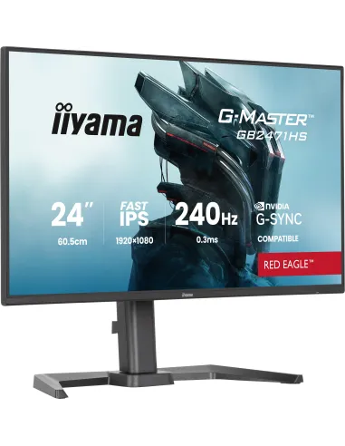 Monitor: iiyama G-MASTER GB2471HS-B1 para FPS