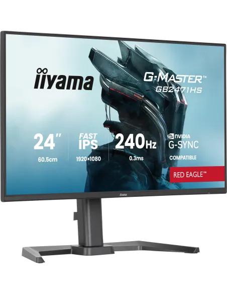 Monitor: iiyama G-MASTER GB2471HS-B1 para FPS