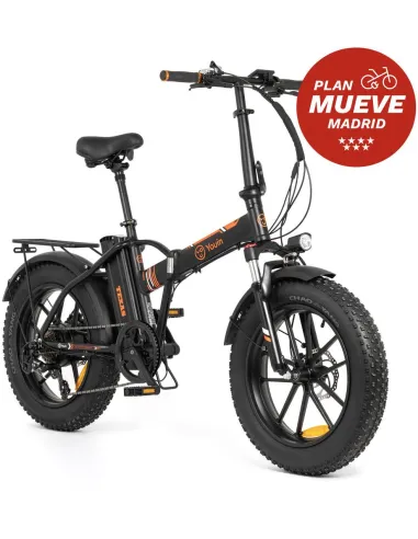 Bicicleta eléctrica Youin Texas plegable tipo fat bike