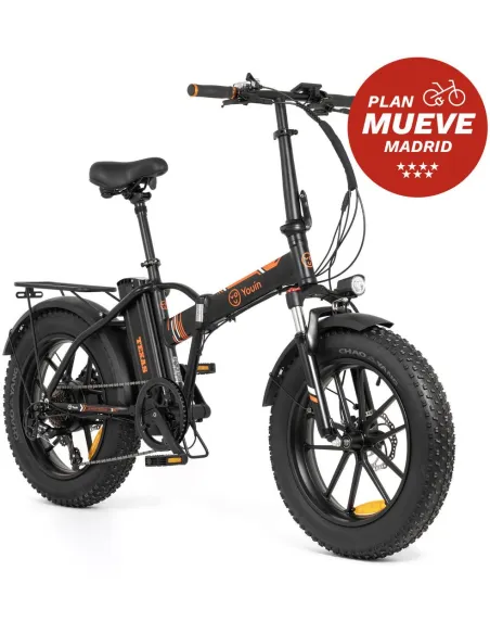 Bicicleta eléctrica Youin Texas plegable tipo fat bike