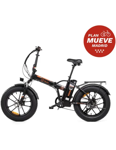 Bicicleta eléctrica Youin Texas plegable tipo fat bike