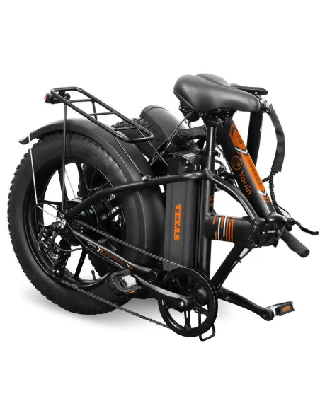 Bicicleta eléctrica Youin Texas plegable tipo fat bike