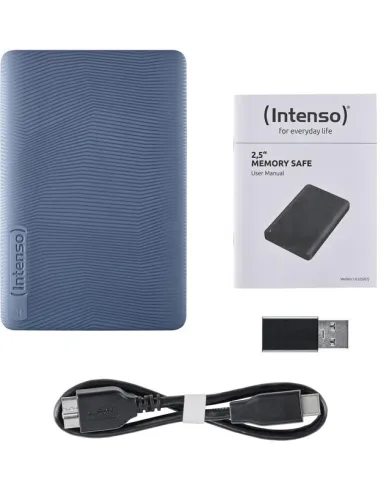 Disco duro externo: Intenso Memory Safe 1TB azul