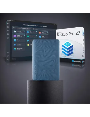 Disco duro externo: Intenso Memory Safe 1TB azul