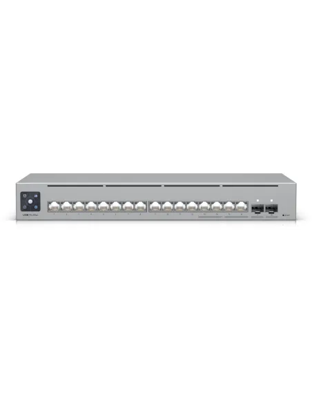 Ubiquiti UniFi Switch Pro Max 16 PoE 16x Gigabit 2x SFP+ L3 Rack PoE 30W Acero