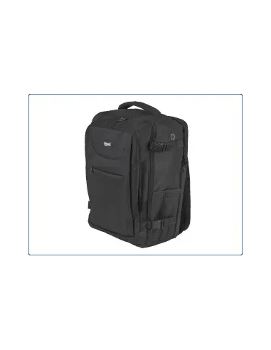 iggual Voyage Pro Tech Mochila de Viaje para Portátil de 15.6"-17" Negro