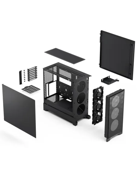 Caja PC: Fractal Design Pop 2 Air Black Solid ATX