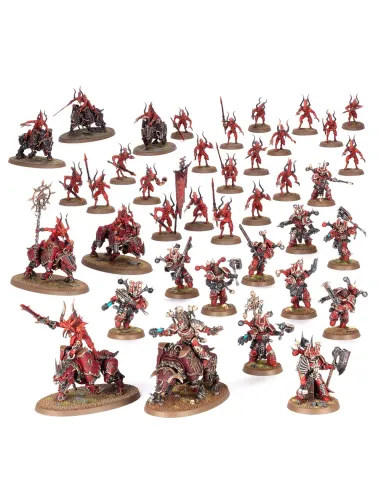 Fuerza de batalla Daemonizados de Khorne Battleforce Khorne Daemonkin Ejércitos del Caos Warhammer 40.000
