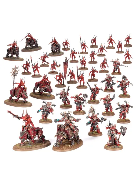 Fuerza de batalla Daemonizados de Khorne Battleforce Khorne Daemonkin Ejércitos del Caos Warhammer 40.000