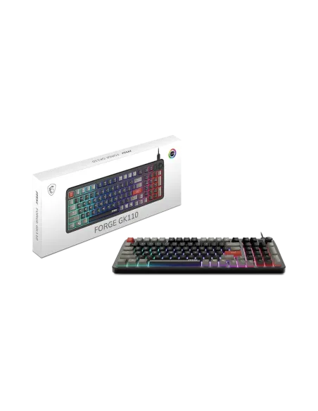 Teclado Gaming: MSI Forge GK110 Negro