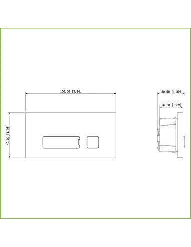 Módulo de llamada: Dahua VTO4202F-MB1, 1 botón