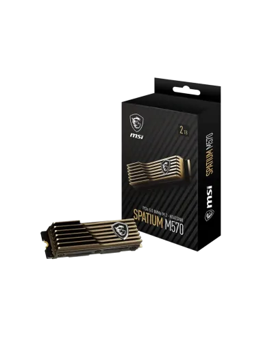 Disco Duro SSD M.2 MSI SPATIUM M570 HS 2TB PCIe 5.0